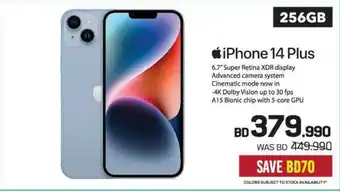 Sharaf DG iPhone 14 Plus 256GB offer