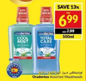 Viva Oradentex Assorted Mouthwash 500mL offer