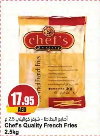 Almaya supermarket Chef's Quality French Fries 2.5kg offer