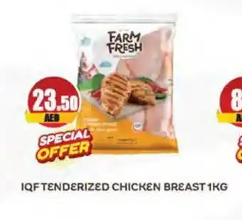 Almaya supermarket IQF TENDERIZED CHICKEN BREAST 1KG offer