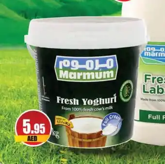 Almaya supermarket Marmum Fresh Yoghurt offer