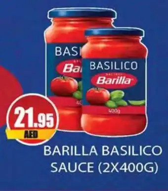 Almaya supermarket BARILLA BASILICO SAUCE (2X400G) offer