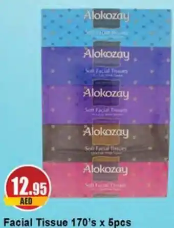 Almaya supermarket Facial Tissue 170's x 5pcs offer