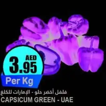Almaya supermarket CAPSICUM GREEN offer