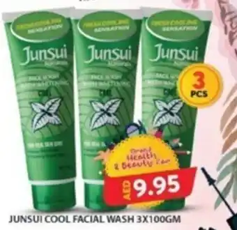 Grand Hyper Market JUNSUI COOL FACIAL WASH 3X100GM offer