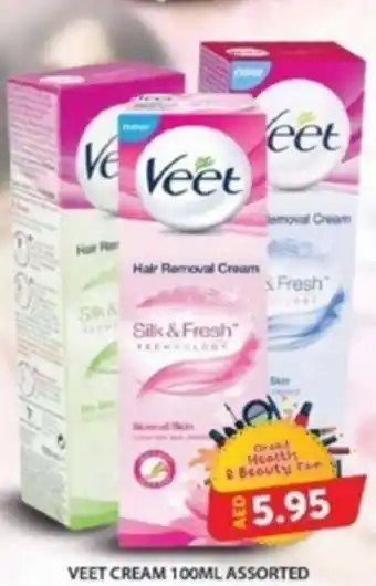 Grand Hyper Market VEET CREAM 100ML ASSORTED offer