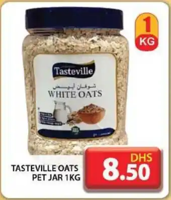 Grand Hyper Market TASTEVILLE OATS PET JAR 1KG offer