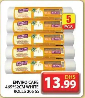 Grand Hyper Market ENVIRO CARE 46S X 52CM WHITE ROLLS 205 5S offer