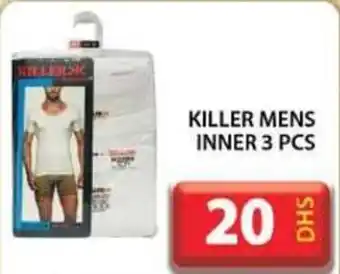 Grand Hyper Market KILLER MENS INNER 3 PCS offer
