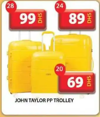 Grand Hyper Market JOHN TAYLOR PP TROLLEY 20" offer