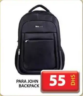 Grand Hyper Market PARA JOHN BACKPACK offer