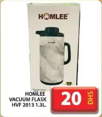 Grand Hyper Market HOMLEE VACUUM FLASK HVF 2013 1.3L. offer