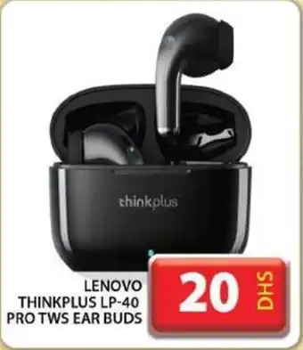 Grand Hyper Market LENOVO THINKPLUS LP-40 PRO TWS EAR BUDS offer