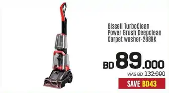 Sharaf DG Bissell TurboClean Power Brush Deepclean Carpet washer-2889K offer