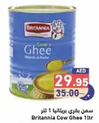 Aswaq Ramez Britannia Cow Ghee 1ltr offer