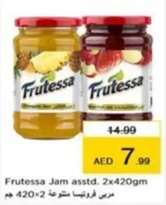 Nesto Frutessa Jam asstd. 2x420gm offer
