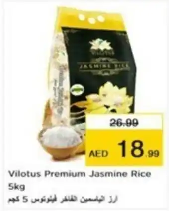 Nesto Vilotus Premium Jasmine Rice 5kg offer