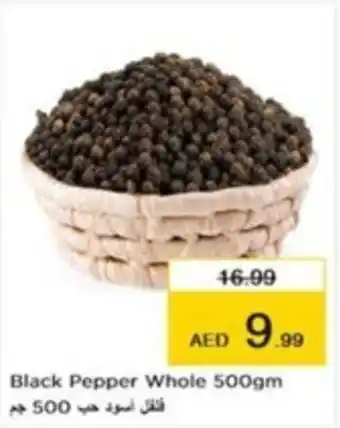 Nesto Black Pepper Whole 500gm offer