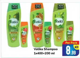 Day To Day Vatika Shampoo 1x400+200 ml offer