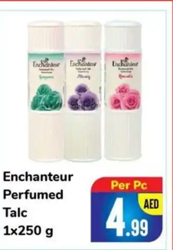 Day To Day Enchanteur Perfumed Talc 1 x 250 g offer