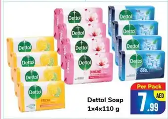 Day To Day Dettol Soap 1x4x110 g offer