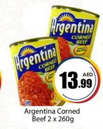 Amber Argentina Corned Beef 2 x 260g offer