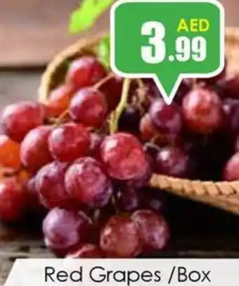 Amber Red Grapes /Box offer