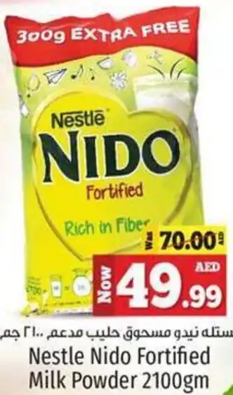 Kenz Hypermarket Nestle Nido Fortified Milk Powder 2100gm offer