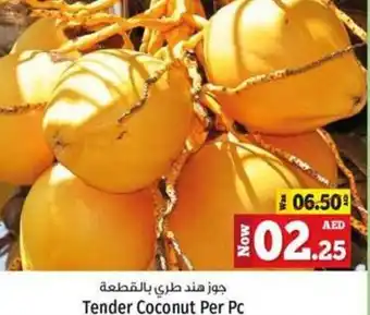 Kenz Hypermarket Tender Coconut Per Pc offer