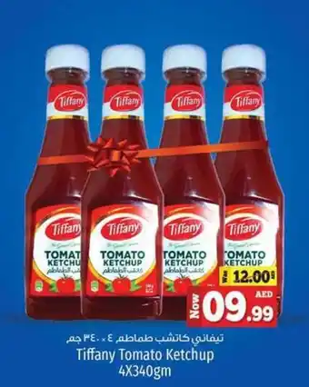 Kenz Hypermarket Tiffany Tomato Ketchup 4X340gm offer