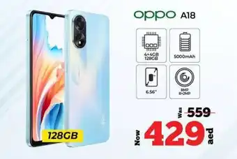 Kenz Hypermarket oppo A18 offer