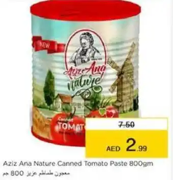 Nesto Aziz Ana Nature Canned Tomato Paste 800gm offer