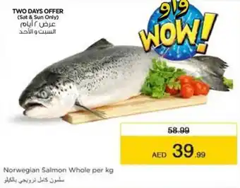 Nesto Norwegian Salmon Whole per kg offer