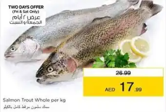 Nesto Salmon Trout Whole per kg offer