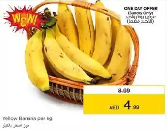 Nesto Yellow Banana per kg offer