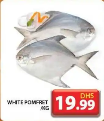 Grand Hyper Market WHITE POMFRET PER KG offer