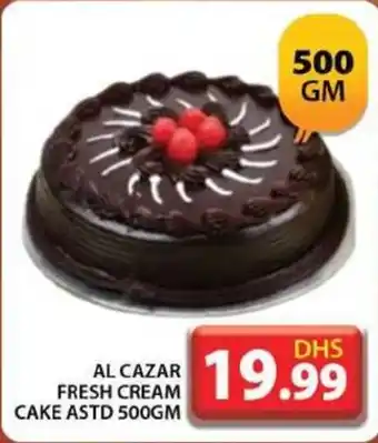 Grand Hyper Market ALCAZAR FRESH CREAM CAKE ASTD 500GM offer