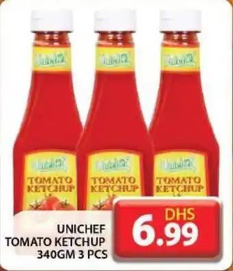 Grand Hyper Market UNICHEF TOMATO KETCHUP 340GM 3 PCS offer