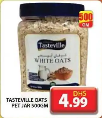 Grand Hyper Market TASTEVILLE OATS PET JAR 500GM offer