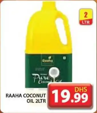 Grand Hyper Market RAAHA COCONUT OIL 2LTR offer