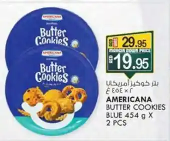 KM Trading AMERICANA BUTTER COOKIES BLUE 454 g X 2 PCS offer