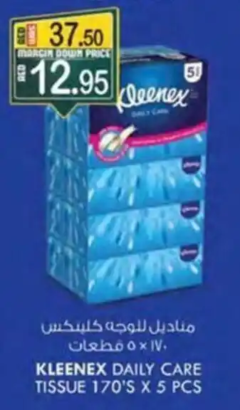 KM Trading KLEENEX DAILY CARE TISSUE 170'S X 5 PCS offer