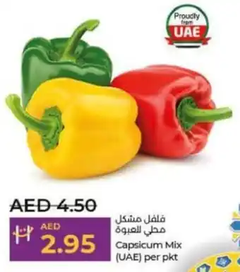 Lulu Hypermarket Capsicum Mix per pkt offer
