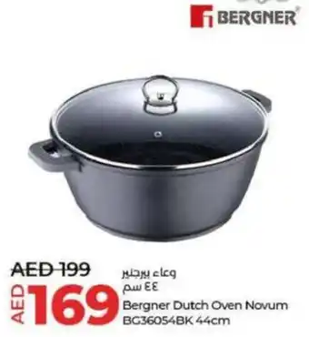 Lulu Hypermarket Bergner Dutch Oven Novum BG36054BK 44cm offer