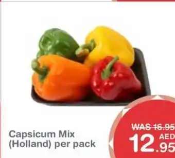 Choithrams Capsicum Mix per pack offer