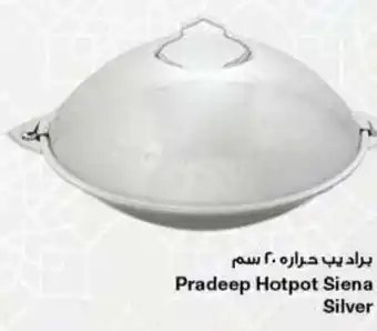 E City Pradeep Hotpot Siena Silver 30cm offer