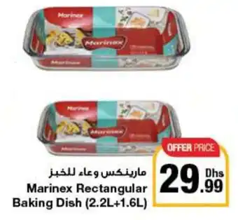 E City Marinex Rectangular Baking Dish 2.2L+1.6L offer