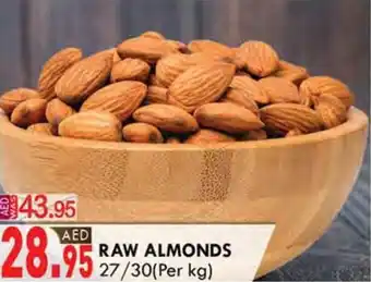 KM Trading RAW ALMONDS 27 30 per kg offer
