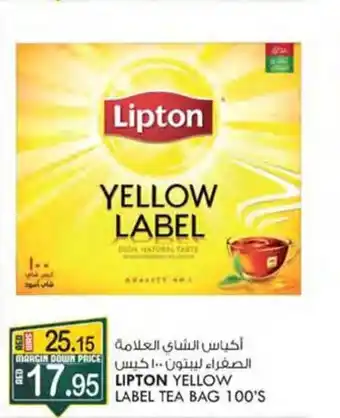 KM Trading LIPTON YELLOW LABEL TEA BAG 100S offer