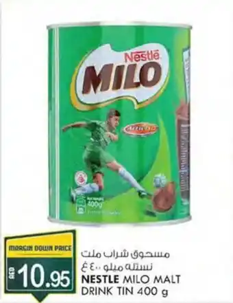 KM Trading NESTLE MILO MALT DRINK TIN 400 g offer
